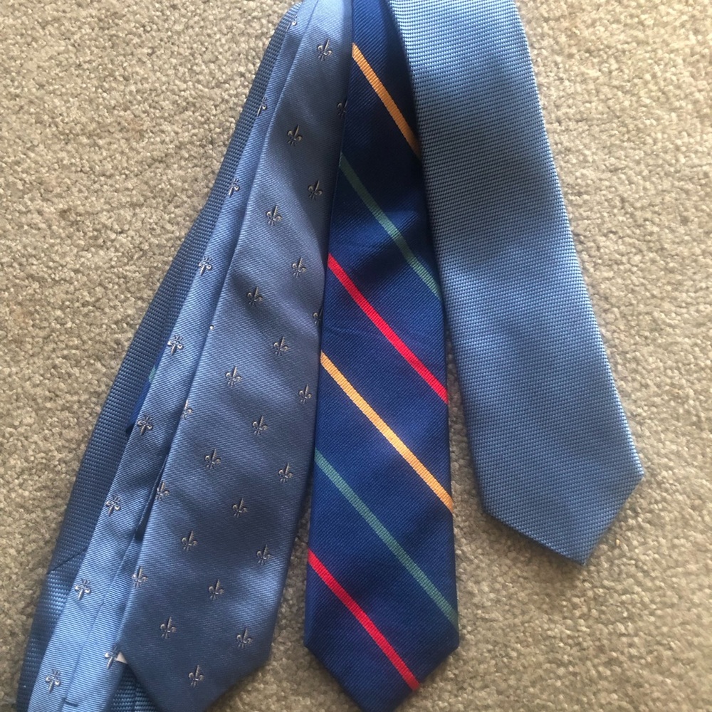 Zara Blue Tie Elegant Accessory